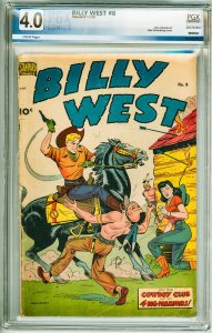 Billy West #8 (1950) PGX 4.0!