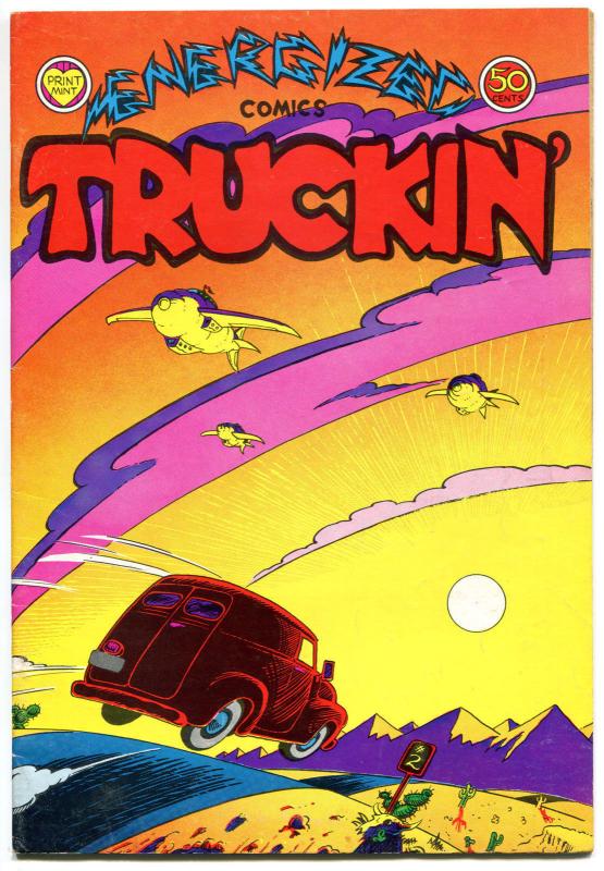 TRUCKIN' #2, FN-, George Metzger, Underground, 1972, 1st, more UG in store