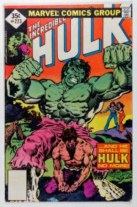 The Incredible Hulk #223 Whitman Variant (1978)