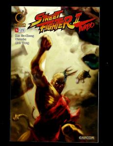 Lot of 11 Street Fighter II Comic Books #1B 2A 3A 4A 5A 6B 7B 8B 9B 10A 12A SM21