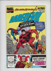 DAREDEVIL ANNUAL #4 ATLANTIS ATTACKS 64 PAGE 1989 MARVEL / UNREAD / MID  +/-