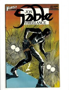 12 Jon Sable Freelance First Comics # 1 2 3 4 5 6 7 8 9 10 11 12 Spy Thrill HG4