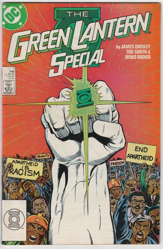 2 The Green Lantern Special DC Comic Books # 1 2 Owsley Smith Rodier Bright LH19