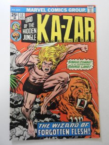 Ka-Zar #12 (1975) FN Condition! MVS intact!