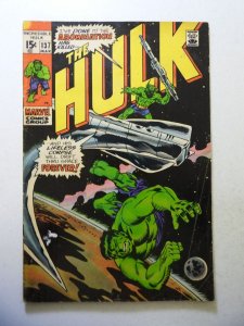 The Incredible Hulk #137 (1971) VG Condition moisture stains