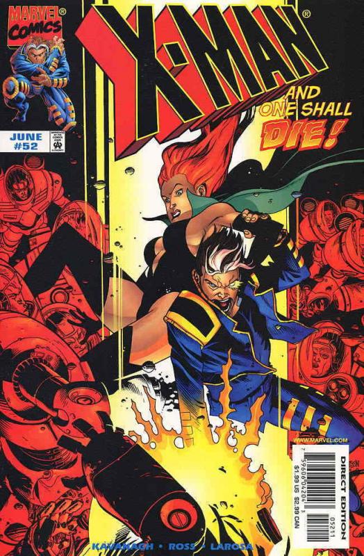 X-Man #52 VF/NM; Marvel | save on shipping - details inside