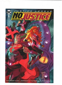 Justice League: No Justice #1 VF/NM 9.0 DC Comics 2018 Superman & Starfire