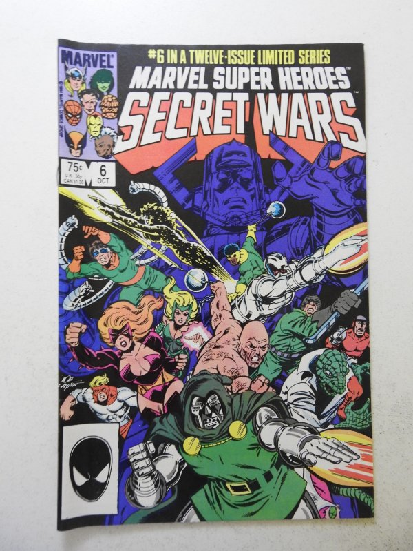 Marvel Super Heroes Secret Wars #6 (1984) VF- Condition!