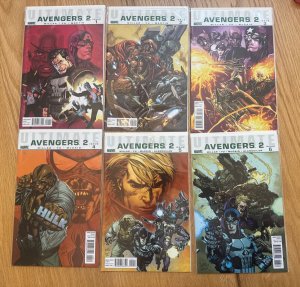Ultimate Avengers 2 1-6 Complete Set Mark Millar Marvel Comics  Nm