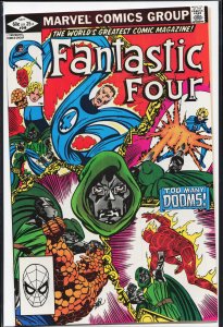 Fantastic Four #246 Direct Edition (1982) Fantastic Four