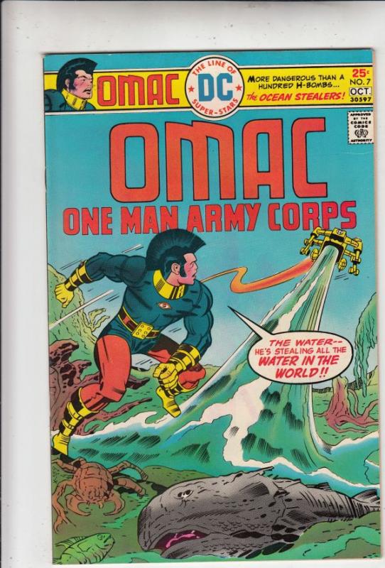 OMAC #7 (Oct-75) NM- High-Grade OMAC