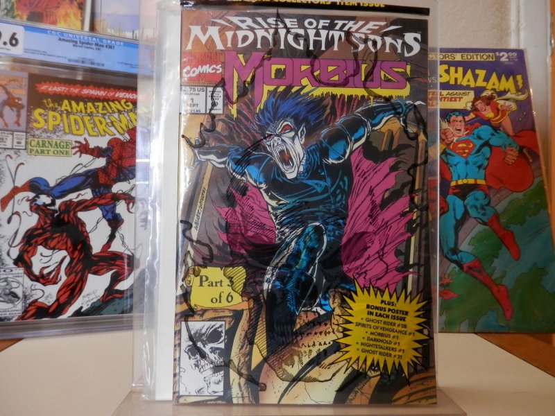 Morbius: The Living Vampire #1 Direct Edition (1992)(9.6 /polybagged)