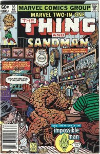 Marvel Two-in-One #86 Newsstand Edition (1982)
