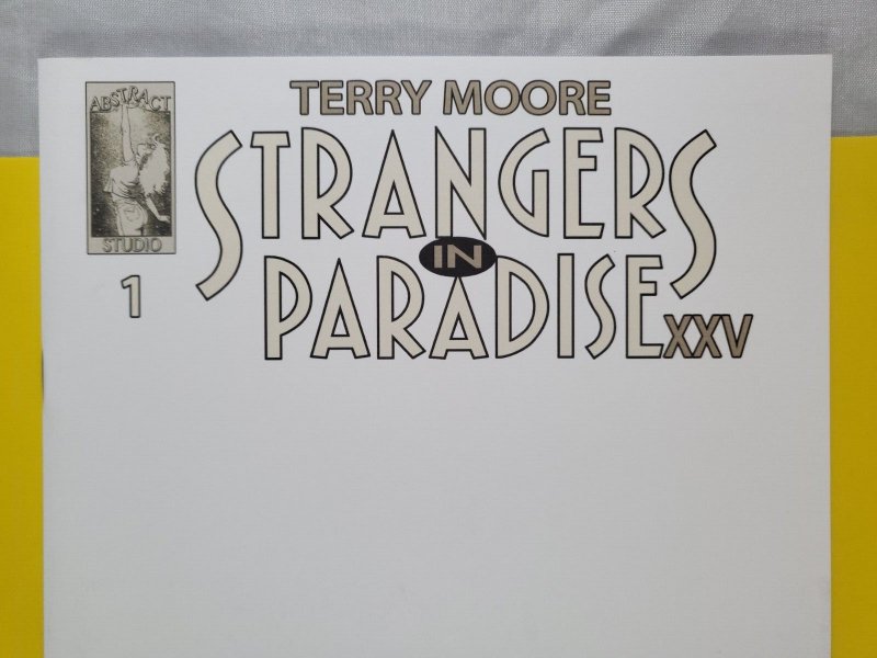 Strangers in Paradise XXV #1 Blank Sketch 1:10 Variant 2018 Abstract Studios