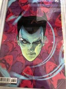 Batman Vs. Robin (2023) # 5 (9.8 CGC SS) Signed Christian Ward * DC * Census = 1