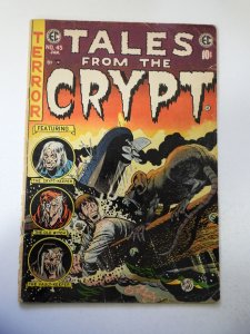 Tales from the Crypt #45 (1955) FR/GD Cond 2 1/2 spine split