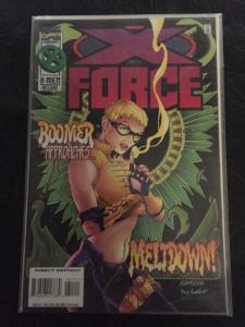 X-FORCE / X-FORCE-DELUXE / LOT OF 9 TOTAL / MARVEL--1990's