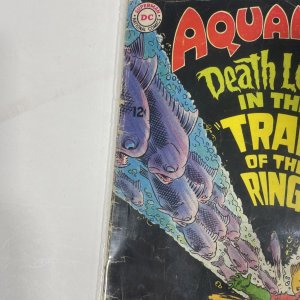 Aquaman 41 Bottom Staple Detached Cover DC 1968