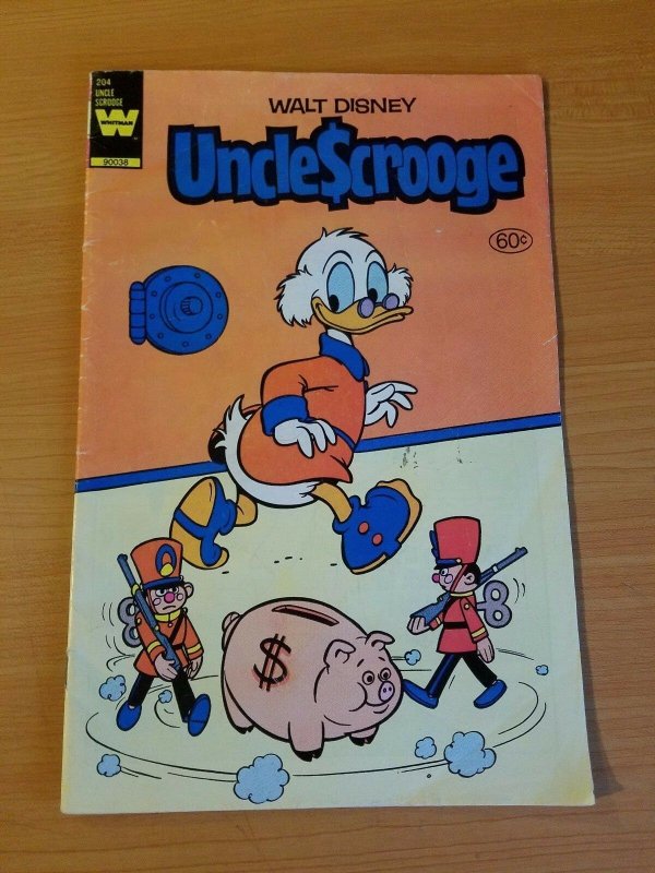 Uncle Scrooge #204 ~ FINE FN ~ (1983, Western Publishing Comics)