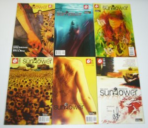 Mark Mallouk's Sunflower #1-6 VF/NM complete series - 451 Media Comics - signed 
