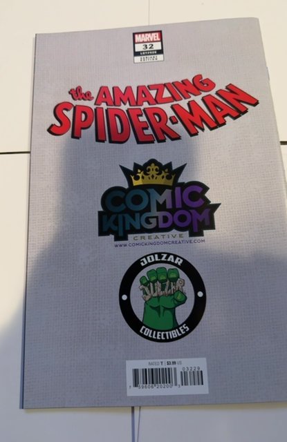 The Amazing Spider-Man #32 Parrillo Virgin Cover (2023)
