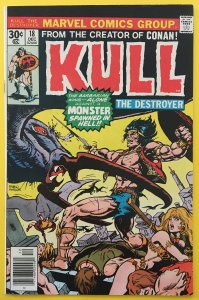 KULL 18 THE DESTROYER MARVEL 1976