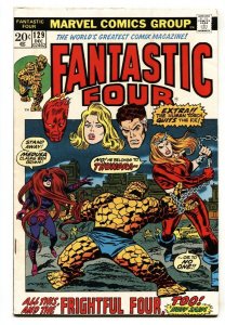 FANTASTIC FOUR #129 comic book-First THUNDRA VF-