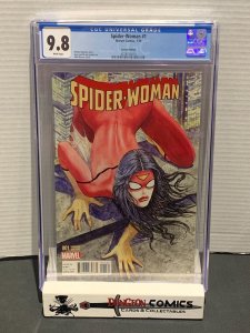 Spider-Woman # 1 CGC 9.8 1:50 Manara Variant Cover Marvel 2015