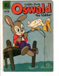 Four Color # 979 VG/FN Dell Silver Age Comic Book Oswald Rabbit Bird Cover JL14