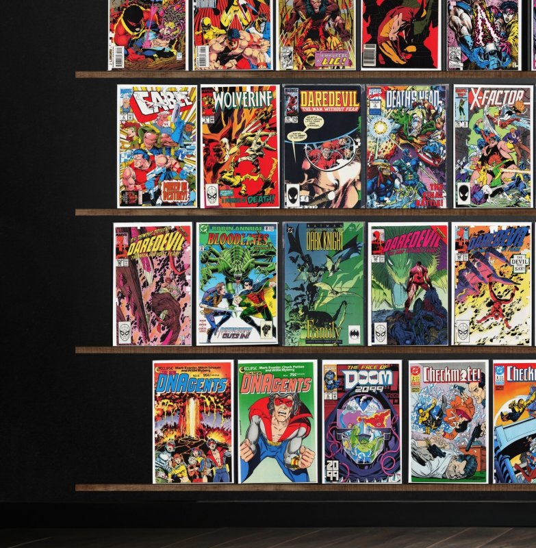 Huge Lot 130+ Comics with X-Factor, X-Force, Checkmate, Doom 2099 & More!