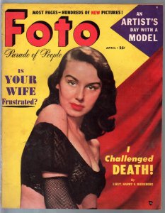 MAG: Foto #2 4/1950-cheesecake pix-falsies-swimsuits-Marie Wilson-pin-ups-FN