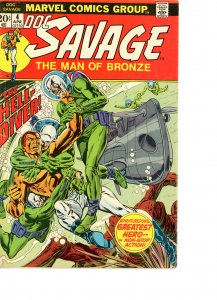 Doc Savage 4 VG/F