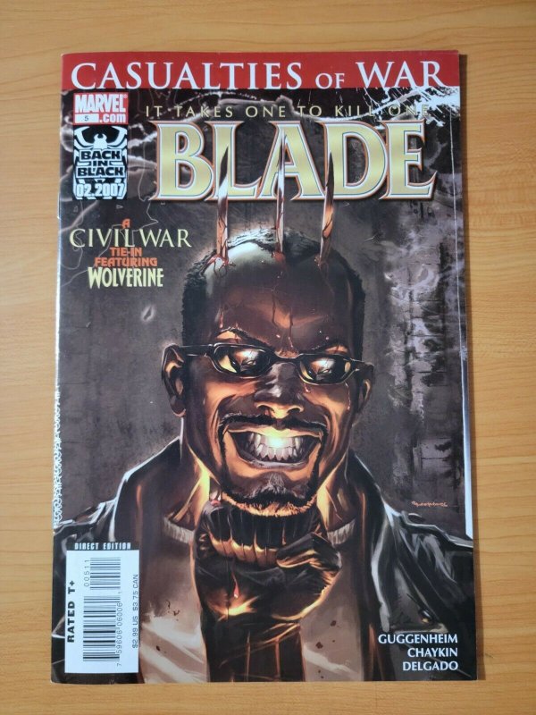 Blade #5 ~ NEAR MINT NM ~ 2007 Marvel Comics