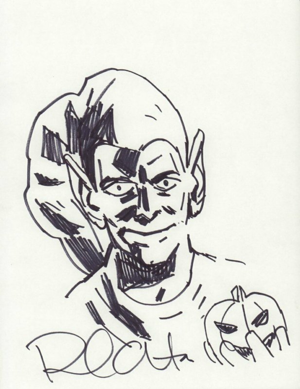 Green Goblin ORIGINAL 9x12 Drawing SIGNED | eBay