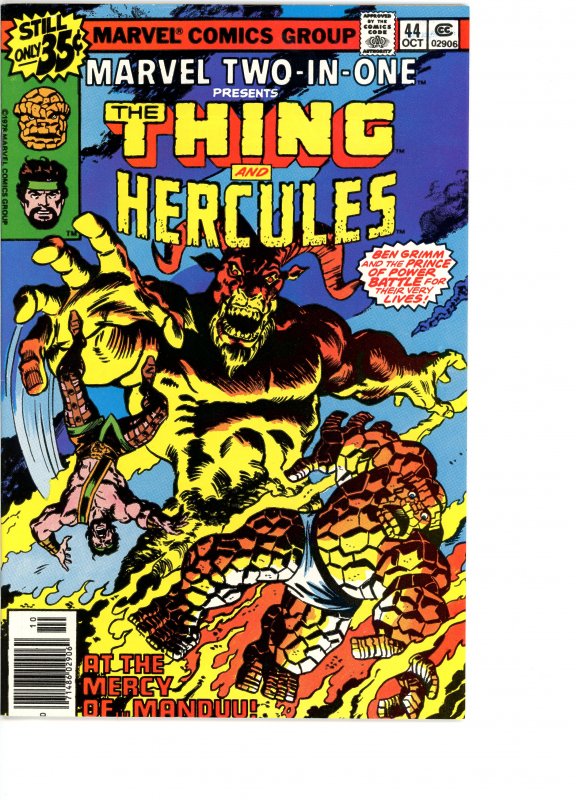 Marvel Two-In-One 44 F/VF   Hercules!