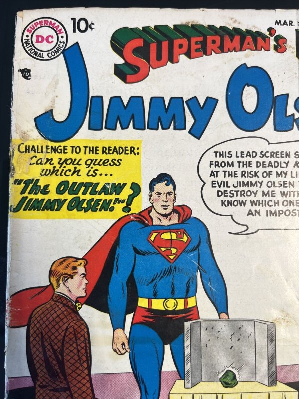 Superman's Pal Jimmy Olson #68: DC Comics (1963)  GD 2.0 10 Cent Price.