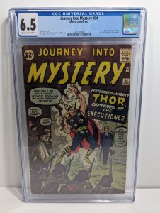 Journey into Mystery #84 (1962) 2nd Thor/1st Jane Foster CGC 6.5 - Just Graded