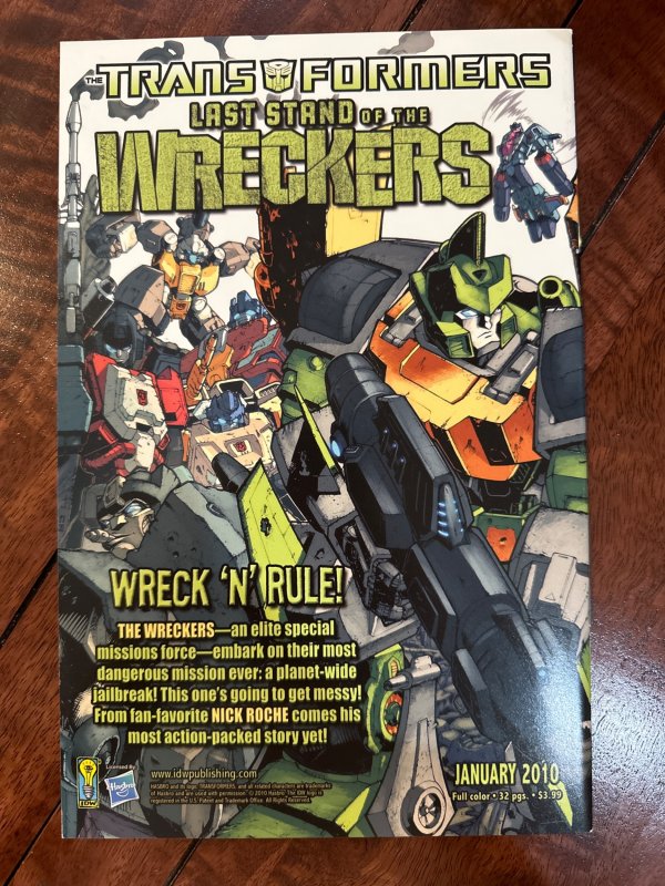 Transformers: Tales of the Fallen #5 Cover B (2009)