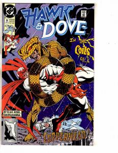 Lot Of 10 Hawk & Dove DC Comic Books # 1 2 3 4 5 6 7 8 9 10 PP14