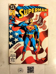 Superman #53 NM DC Comic Book Batman Wonder Woman Green Lantern 7 HH20