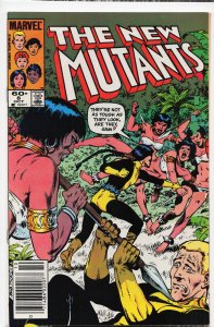 The New Mutants #8 (1983) New Mutants [Key Issue]