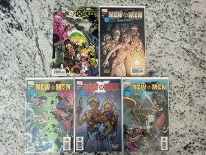 5 Marvel Comic Books New X-Men # 4 5 6 7 + Sword # 11 Wolverine Storm 50 J826