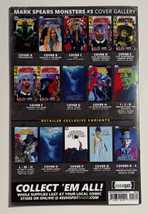 Mark Spears Monsters #3 G, Rare Metal Cover Jaws Variant!!