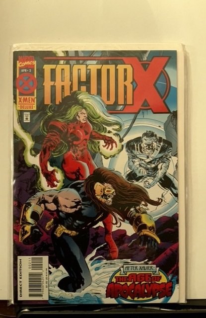Lot of 3 Factor X #2,3,4 (1995)