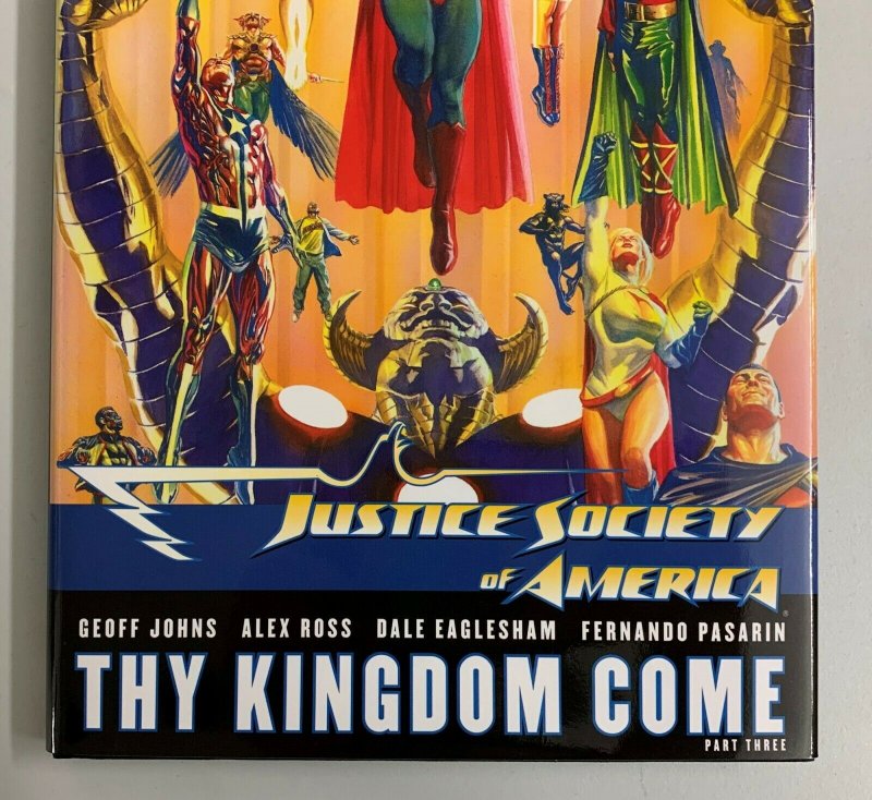 Justice Society of America Thy Kingdom Come Part 3 Hardcover 2009 Geoff Johns 