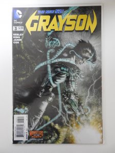 Grayson #3 Monsters of the Month Cover (2014)