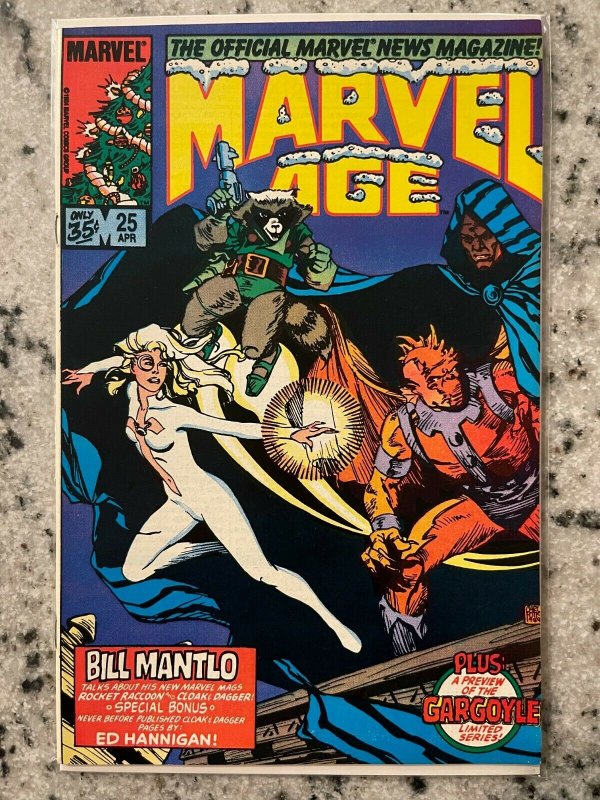 Marvel Age # 25 NM Comic Book Rocket Raccoon 3rd Avengers Hulk Thor Wasp J599