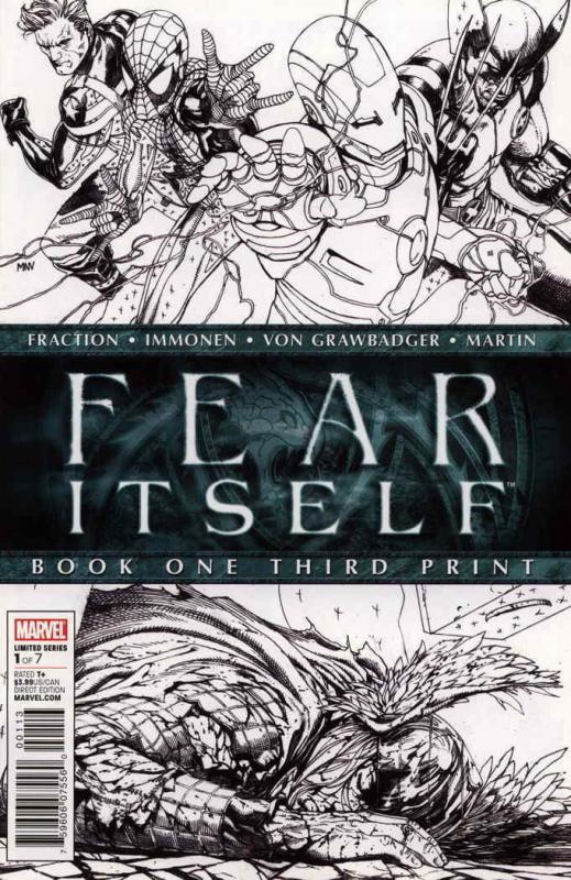 Fear Itself #1 (3rd) VF/NM; Marvel | save on shipping - details inside