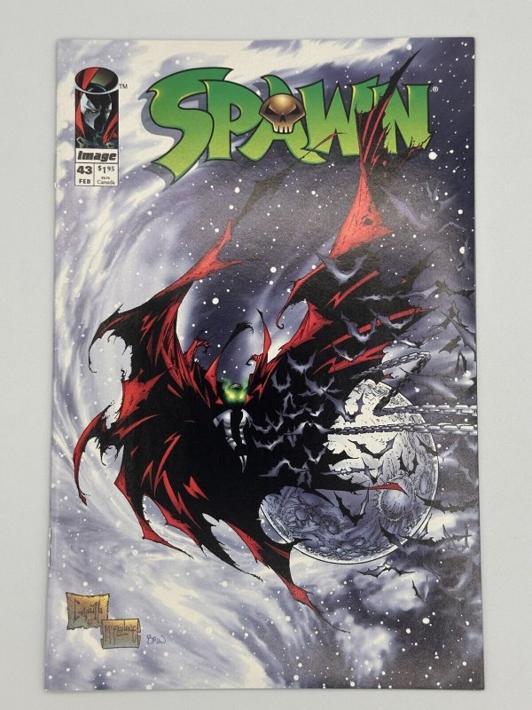 Spawn #43 High Grade NM 1996 Todd McFarlane Cover Greg Capullo Image Comics
