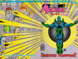 Justice Machine Featuring the Elementals #3 Comico Newsstand 07/86 (VFNM 9.0)